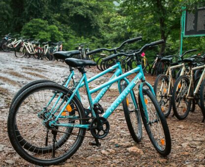 Photo Stationary Biking