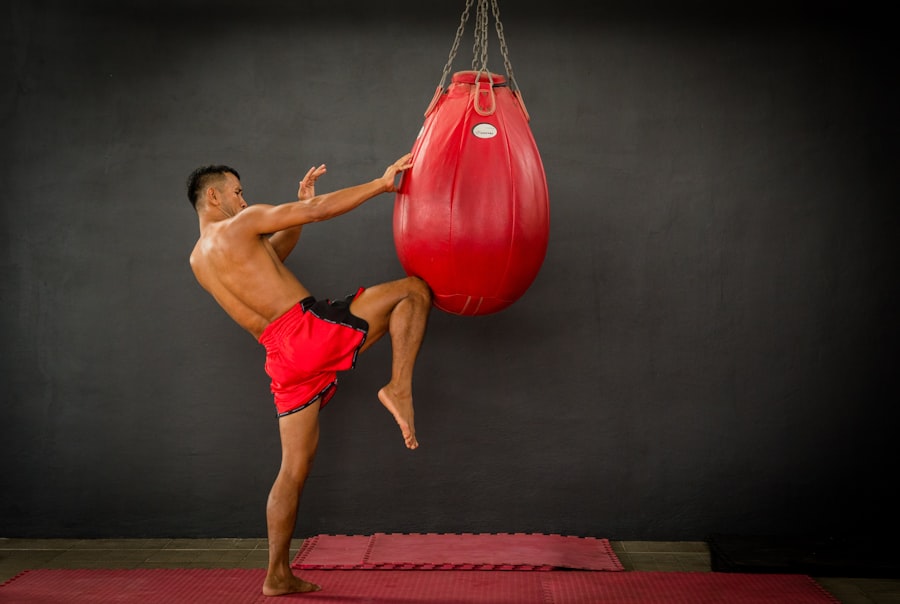 Photo Punching Bags Build Muscle