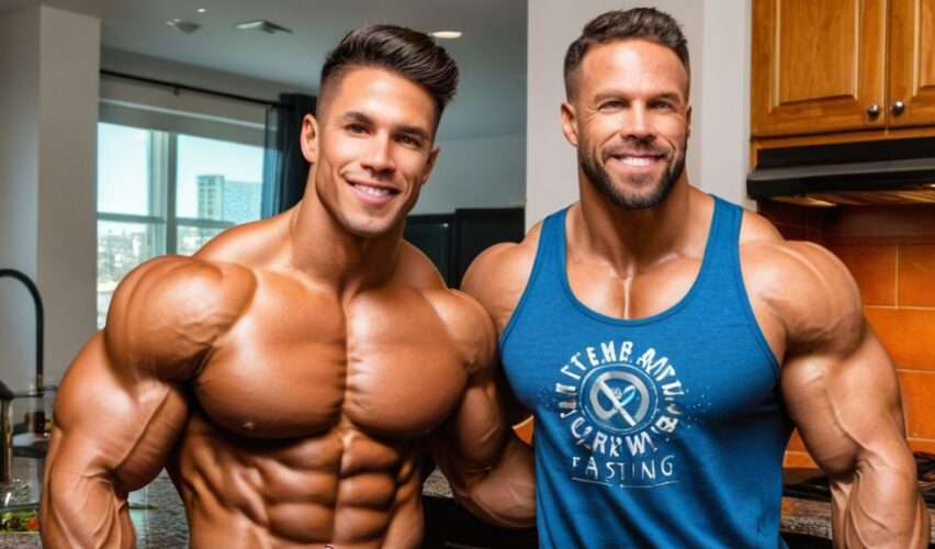 Photo intermittent fasting muscle growth