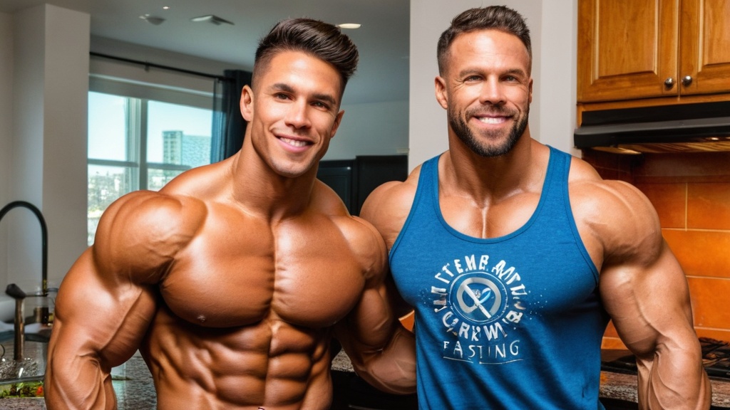 Photo intermittent fasting muscle growth