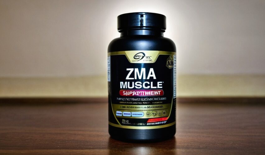 Photo ZMA muscle supplement