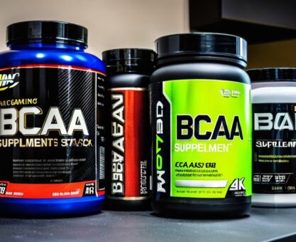 Photo BCAA supplement stack