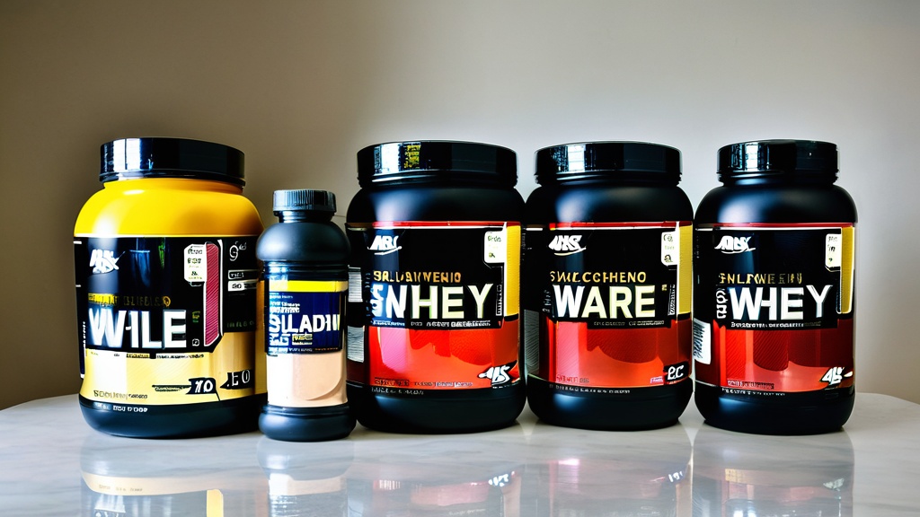 Photo protein powder stack