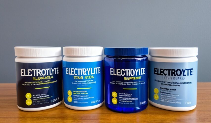 Photo electrolyte supplement stack