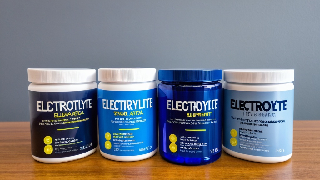 Photo electrolyte supplement stack