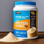 Photo protein powder stack