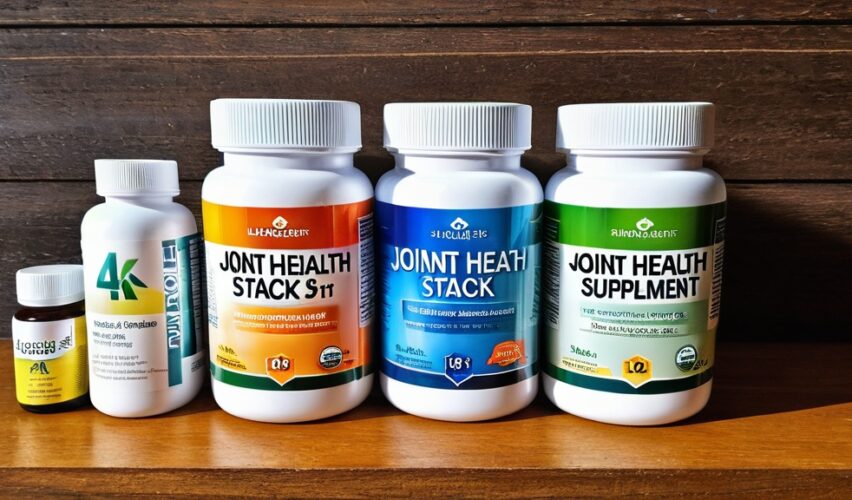 Photo joint health supplement stack