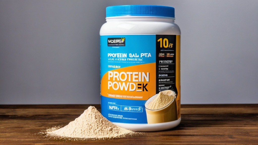Photo protein powder stack