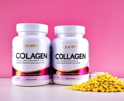 Photo collagen supplement stack