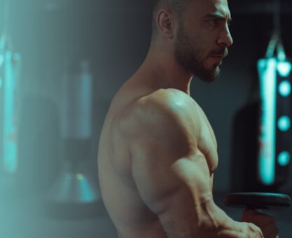 Photo muscle growth