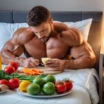Photo foods before bed for muscle