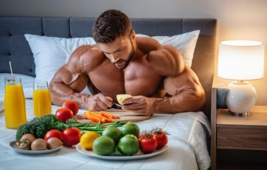 Photo foods before bed for muscle