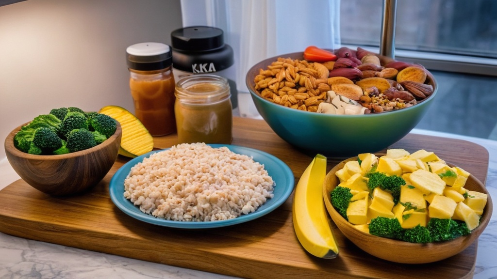 Photo foods before bed for muscle