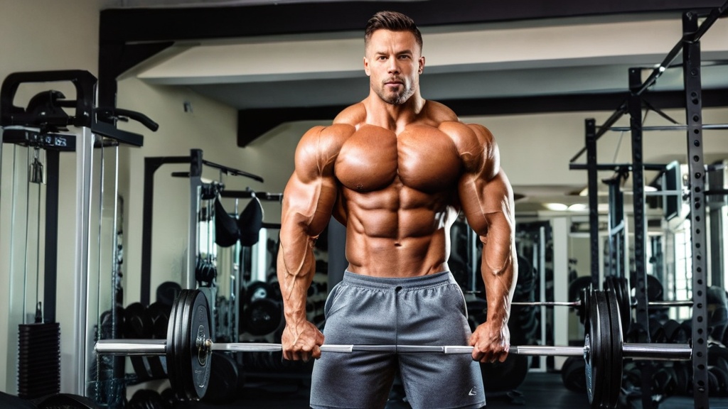 Photo muscle building