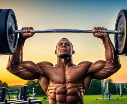Photo muscle building