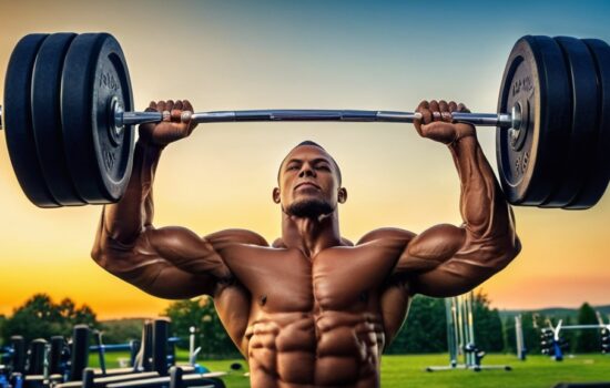 Photo muscle building