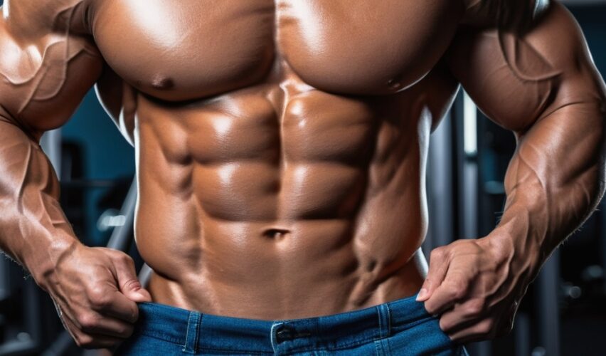 Photo gut health and muscle growth