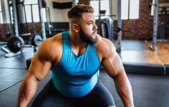 Photo fat before workout