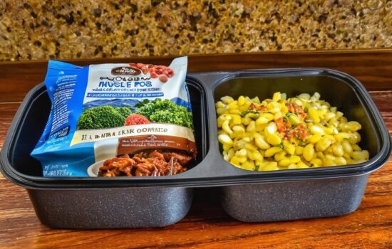 Photo muscle building travel foods