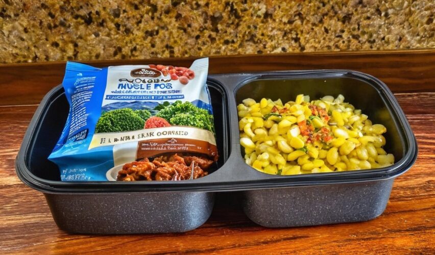 Photo muscle building travel foods